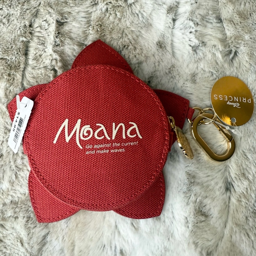 NWT *Discontinued* Bath & Body Works Disney Moana Coin Purse - Picture 3 of 7